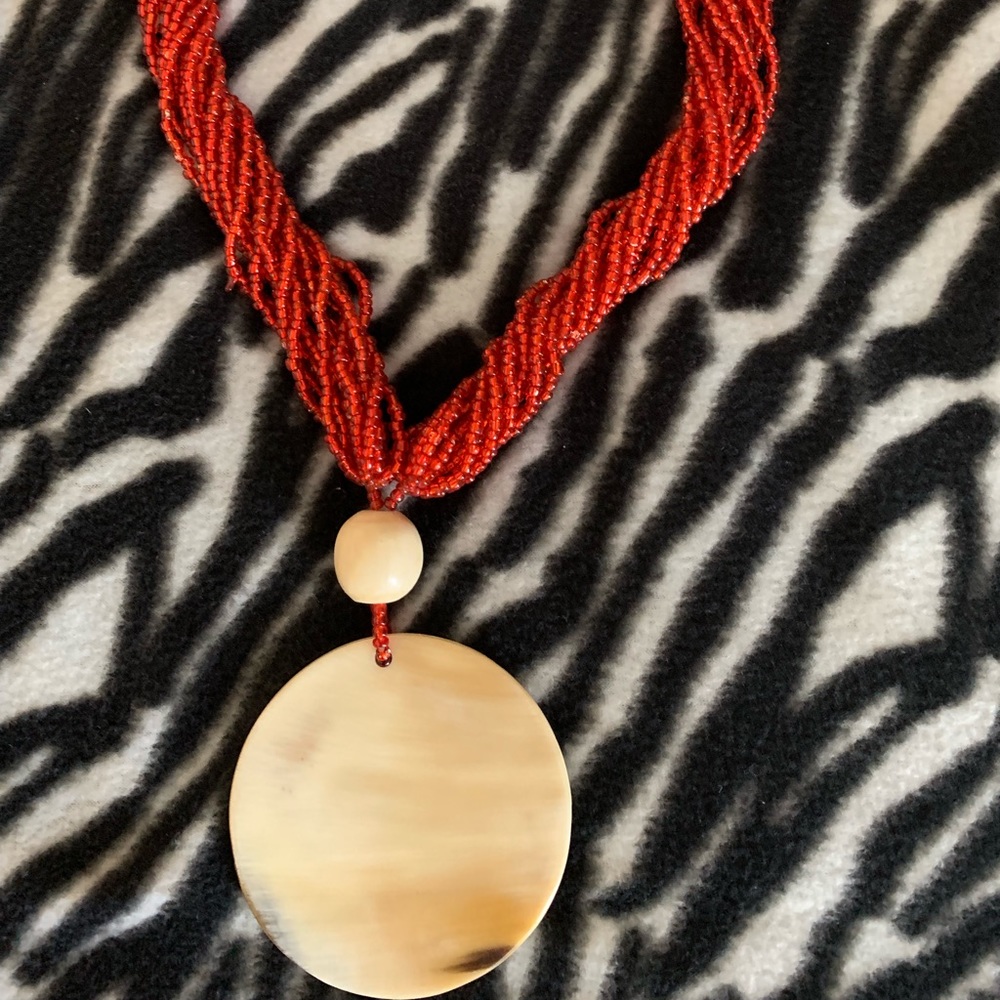 Red necklace
